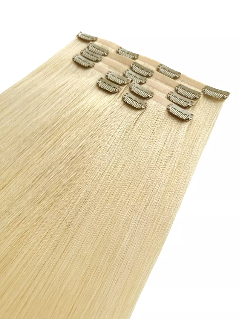 Beach Blonde Invisible Clip-Ins 18"/45.72cm (100g)-🚨Clearance🚨 - Image 3