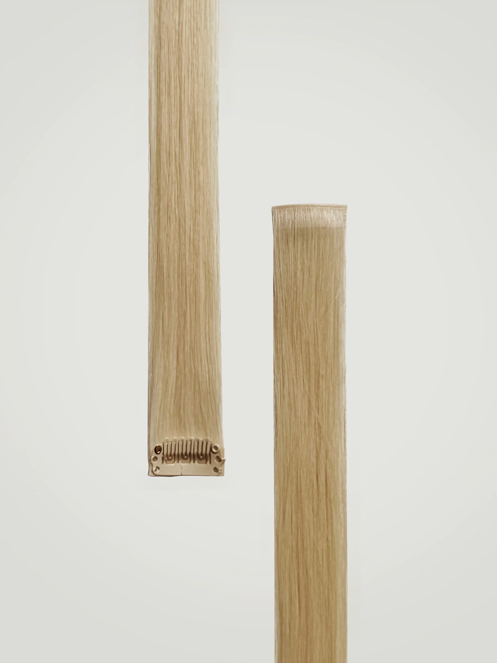 Buttercream Blonde Single Clip-In Hair Extensions 18" (22g/30g) - Image 4