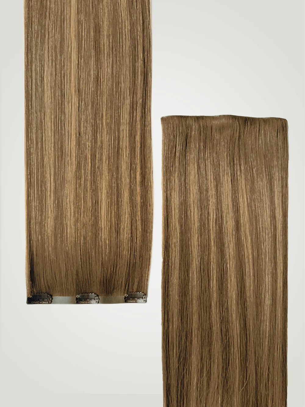 Caramel Melt Balayage Single Clip-In Hair Extensions 22" (30g/40g) - Image 2