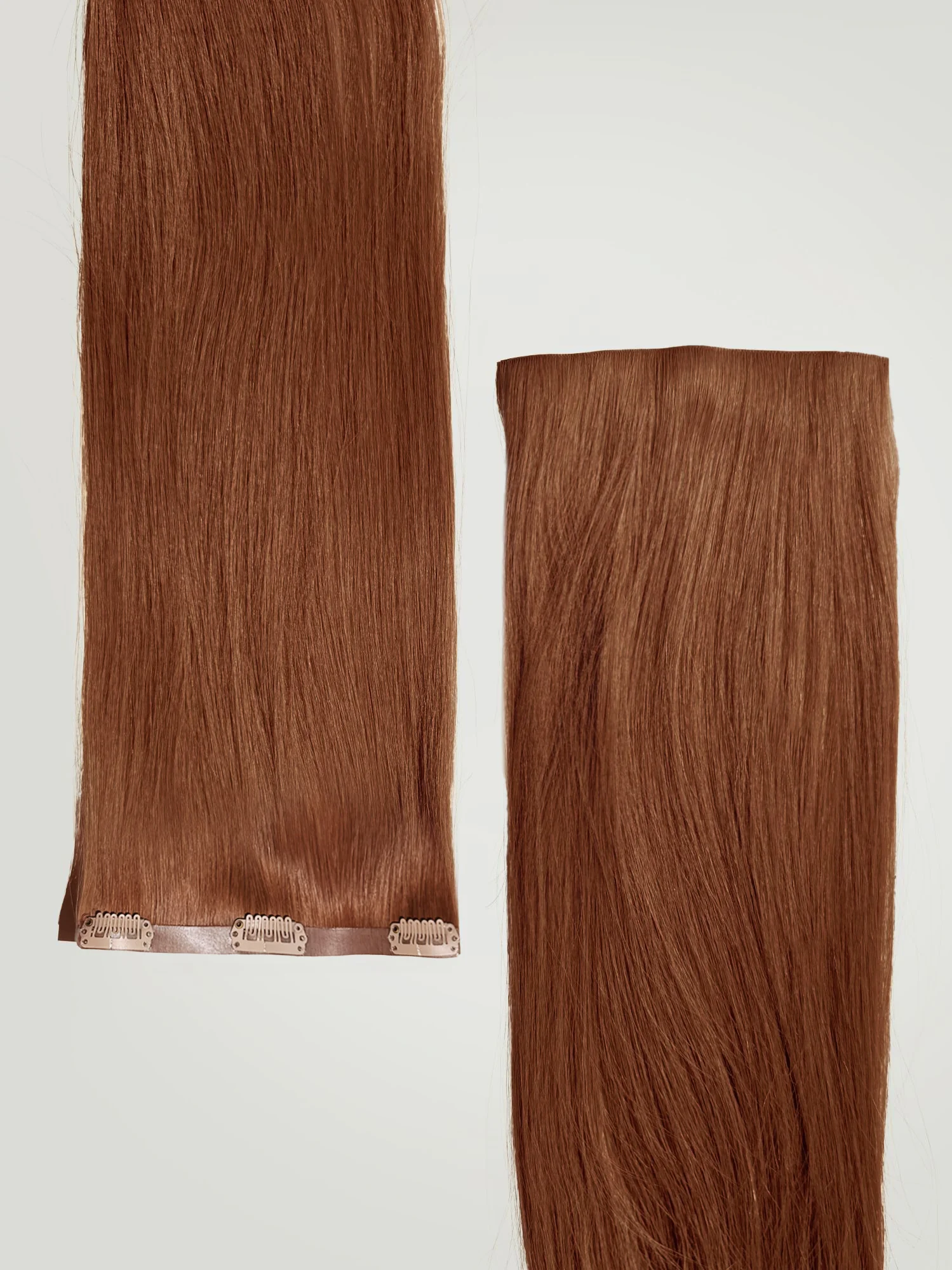 Cinnamon Crush Invisible Clip-Ins 18"/45.72cm (100g) - Image 3