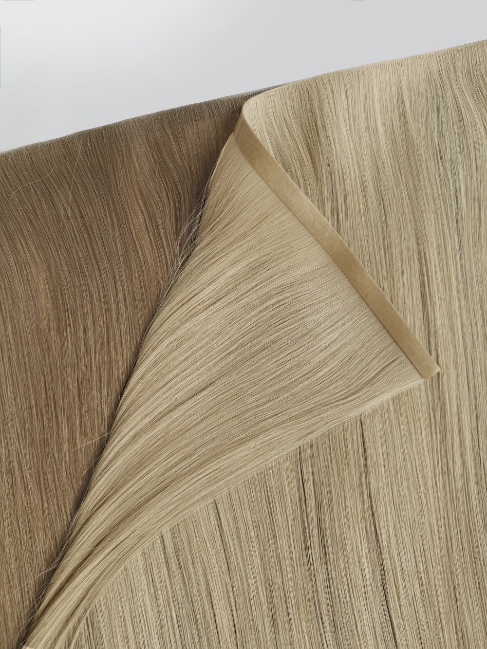 Invisible Tape In Weft Combo: Neutral Brown&Beige Blonde - Image 3