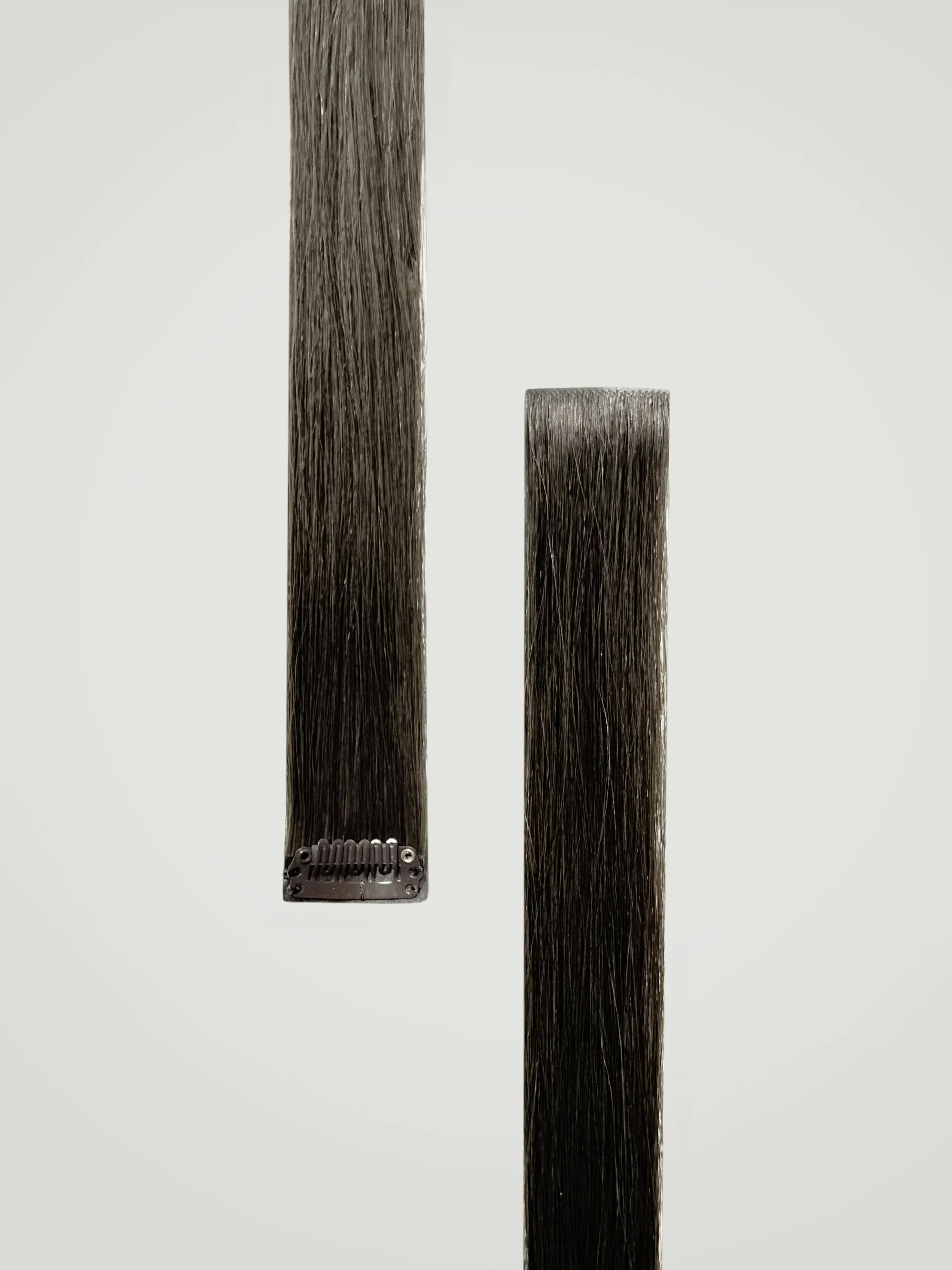 Mocha Brown Single Clip-Ins Hair Extensions 18" (22g/30g) - Image 4