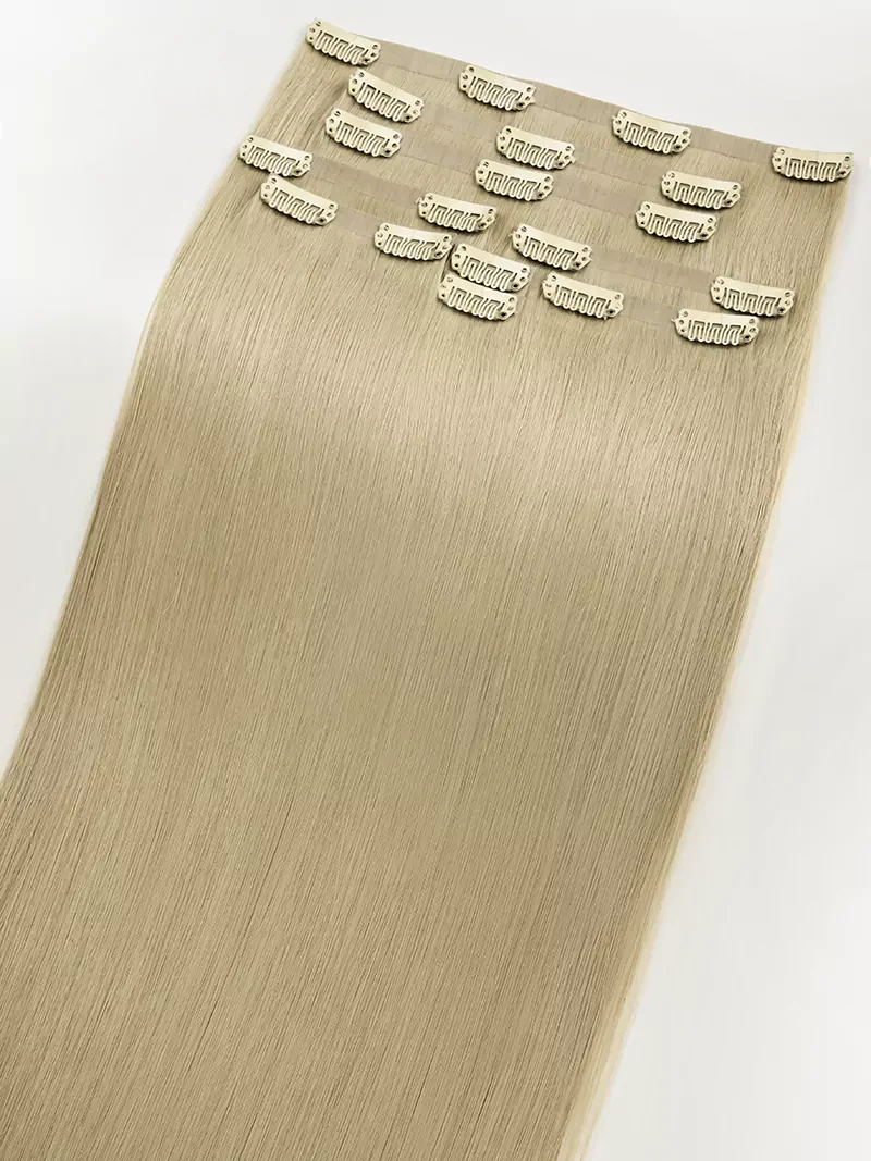 Natural Blonde Seamless Clip-Ins 22'' (140g) - Image 2