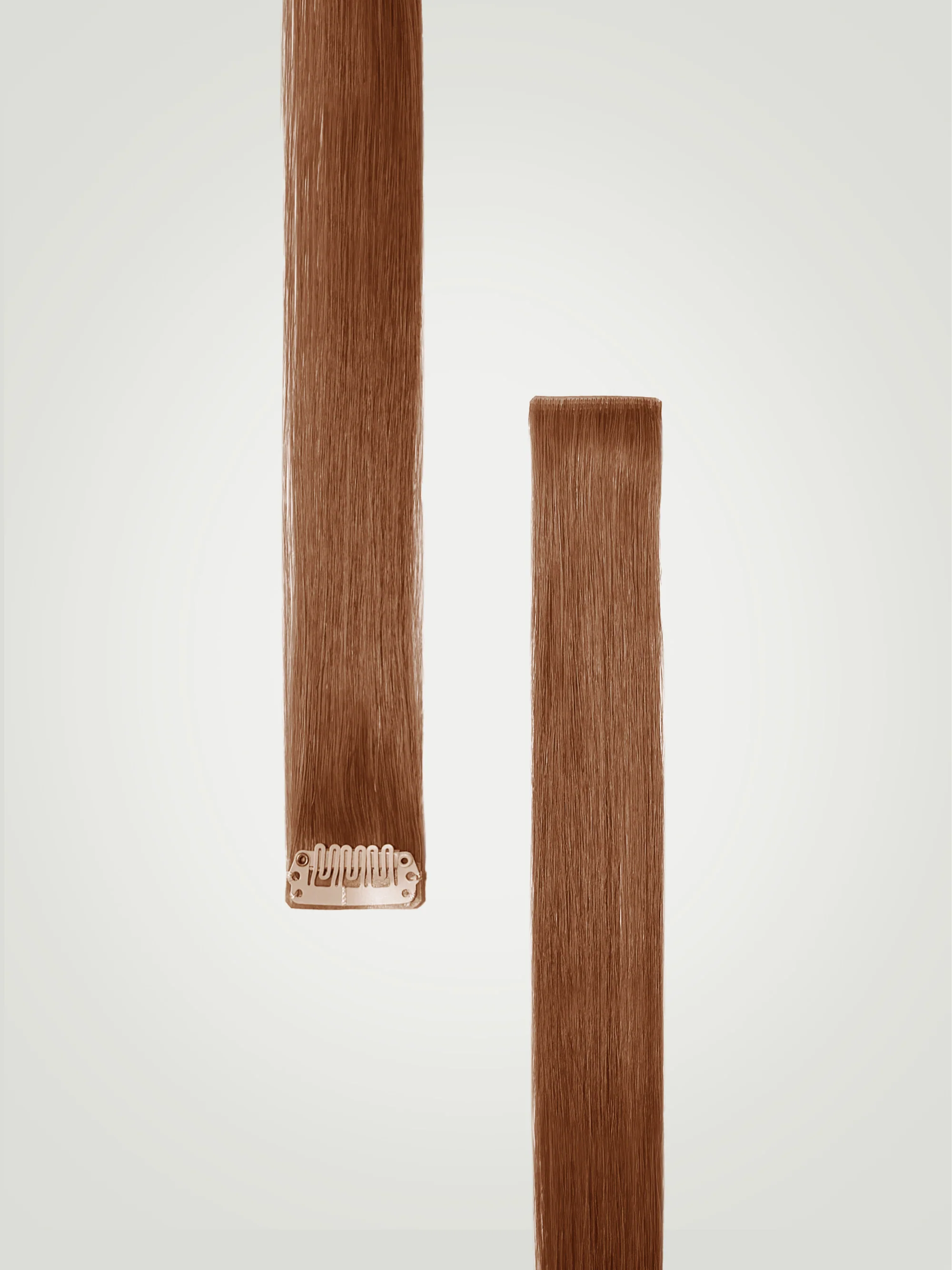 Spiced Pumpkin Single Clip-In Hair Extensions 22" (30g/40g) - Image 3