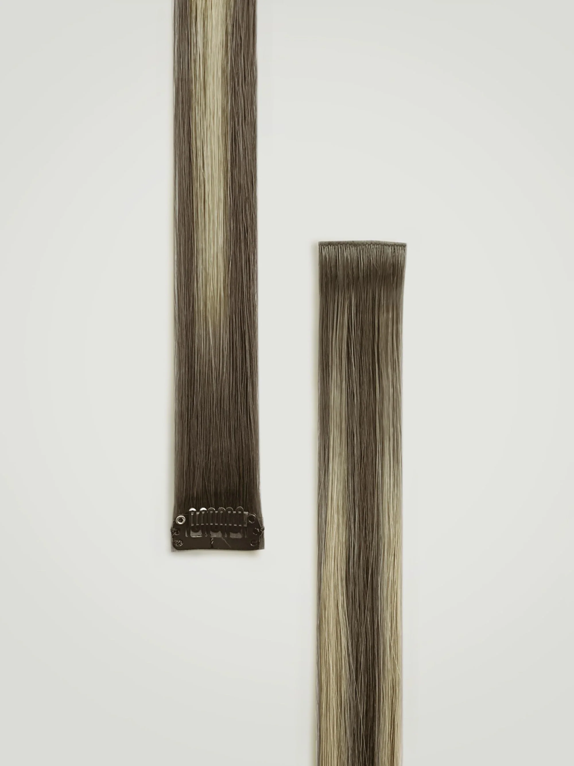 Tortoiseshell Balayage Single Clip-In Hair Extensions 18" (22g/30g) - Image 4